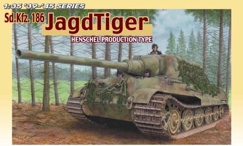 модель Истребитель танков Jagdtiger Henschel